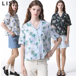 [리스트(LIST)] 포켓 하와이안 셔츠 (택가격: 128000원)