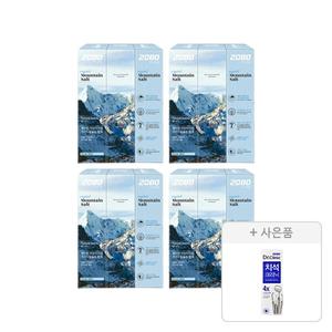 2080 퓨어솔트 치약 크리스탈 120g, 3입, 4개 +증정(닥터크리닉 치석 치약 50g, 1개)