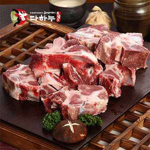 [다하누]한우 1등급 잡뼈(등뼈) 2kg