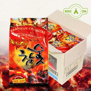 화성참숯 1BOX/캠핑숯/바베큐용/펜션/업소/숯/캠핑준비