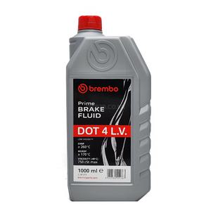 브렘보 브레이크액 오일 프리미엄 DOT4LV 저점도 1L