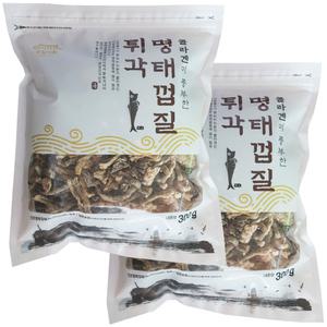 (동일식품) 콜라겐이 풍부한 명태껍질튀각 300g x 2개