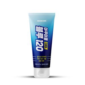 아쿠아쿨 블루120 스포츠 리커버리 젤 바르는 근육 이완 크림