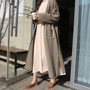 [하프클럽/하늘바라기]페르소나 울 롱 가디건