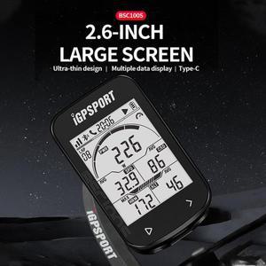 IGPSPORT-GPS 자전거 컴퓨터 BSC100S 공식 매장 사이클 무선 속도계 디지털 스톱워치 주행 거리계