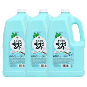 LG생활건강 퐁퐁 베이킹소다 주방세제 3L 3개