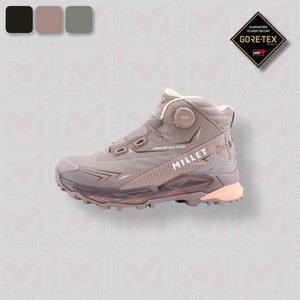 [밀레] MILLET 고어텍스 아웃도어 남자 여자 공용 등산화 트레킹화 ROSE