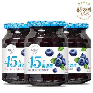 갤러리아 복음자리 45도 블루베리잼 350gX3개