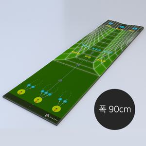 지노버 경사퍼팅매트 퍼팅연습기 90cm