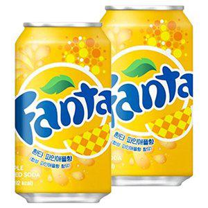 [코카콜라]환타 파인애플 355ml x 24캔