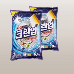 크린업 가루 세탁세제10kg x 2개 총 20kg