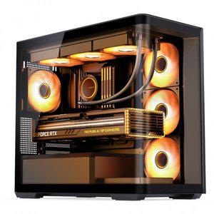 [에스투씨엔아이]JONSBO D300 블랙 (미니타워)