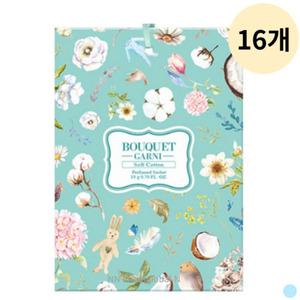 부케가르니 소프트코튼향 고리형 방향제 소프트코튼 샤쉐 16P