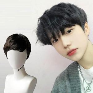 [XBG146M6]20대 남성 다운펌 웨이브 통가발 네츄럴 아이돌