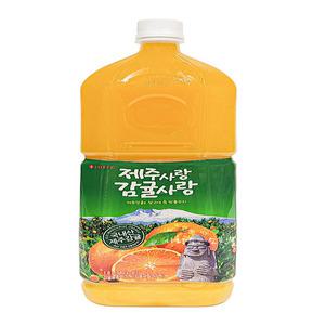 롯데 제주사랑 감귤사랑 1.8L 6개