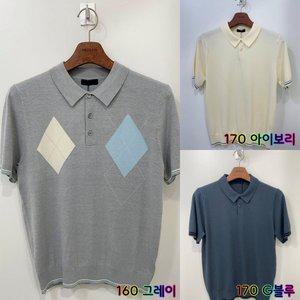 [트루젠]여름 반팔 균일가 / 남자 반팔 카라 니트 티셔츠 3종 택 1