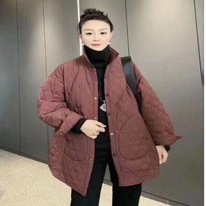 여성가디건 겨울 패딩 여자 루즈핏 빈티지 캐주얼 빅사이즈 코트 가디건