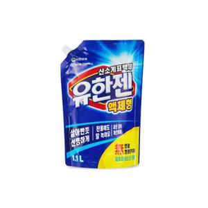유한젠 산소계 표백제 액체형 리필 1L 2개
