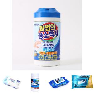 마법의 청소 박사 (대형) (200매)/걸레용/물티슈/청소용/세정/다용도/크리너/티슈/세정와이퍼/청소박사