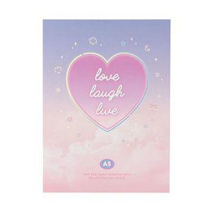아트박스 다이어리 하트 6공 하드커버 A5