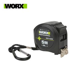 WORX 웍스 WHT-528B 자동 줄자 5M 28mm 양면줄자 자석후크 잠금기능 카라비나