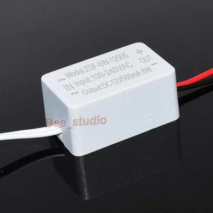 AC-DC 벅 컨버터 LED 드라이버, 제어 조명 변압기용 전원 공급 어댑터, AC 110V, DC 0.5A, 6W