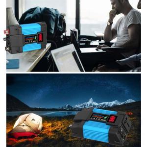 차량용 전원 인버터, LED 전압 용량 표시 변압기 자동차 가전 제품용 듀얼 USB 12V ~ 110 V, 220V
