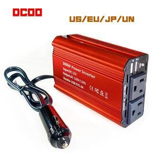 파워 인버터 차량용 AC 컨버터, 차량 어댑터 플러그 콘센트, 노트북 컴퓨터용, 3.1A 듀얼 USB 차량용 충전