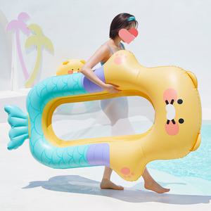 인어 해먹 튜브 춘식이 여름휴가 피서 물놀이 카카오