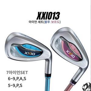 젝시오13 여성 아이언 블루 7 아이언 세트 던롭 XXIO13 여성용 7아이언 블루.