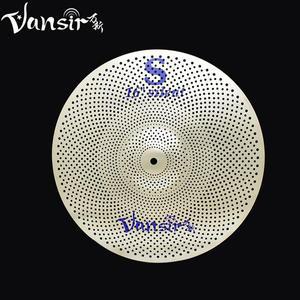 즈 Vansir- 로우 볼륨 14 크래시 실버/블루/골드/레인보우/레드/블랙 무음 음소거 심벌