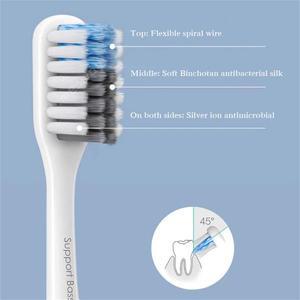 DR.BEI 휴대용 다채로운 칫솔, 여행 상자 포함, 부드러운 헤어, Youpin 스마트 홈, 가족 팩