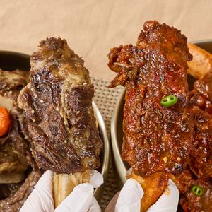 시골 대왕 통 갈빗대 소갈비찜 1.2kg+1.2kg (순한맛/매운맛 선택)