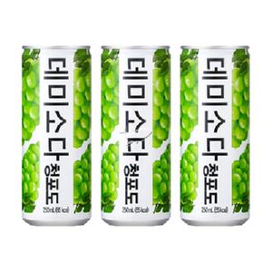 데미소다 청포도 250ml/ 40캔