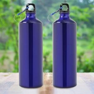 알루미늄보틀 아웃도어 2p세트 750ml 블루 물병 스포