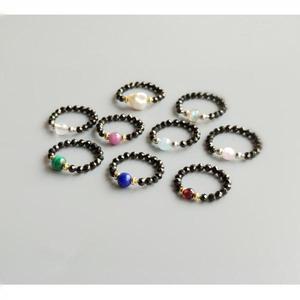 Ji 패션 반지 돌 Labradorite Lapi Lazuli 루비 진주 925 실버 수제 여성