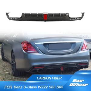 카본 리어 범퍼 디퓨저 립 스포일러 벤츠 S클래스 W222 S63 S65 AMG 세단 14