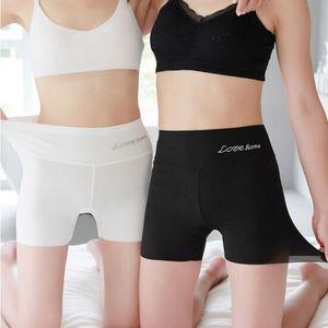 3color 골지 헴라인 여성 속바지 이너 치마 3부 여름