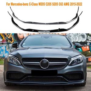벤츠 C클래스 W205 C205 S205 C63 AMG 15-22 앞범퍼 립 스포일러 스플