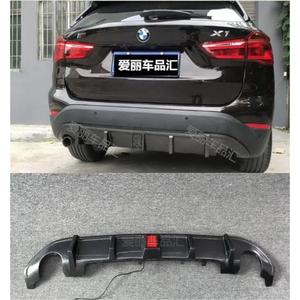리얼 단조 카본 리어 범퍼 트렁크 디퓨저 스포일러 BMW X1 F48 F49 16-20