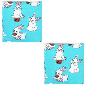 데일리라이크 예쁜 아기 유아 손수건 cookie bunny 2P