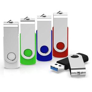 KEXI 5팩 32GB USB 3.0 플래시 드라이브 32G 엄지 스틱(5가지 혼합 색상: 블랙 /블루 /그린 /화이트 /레드)