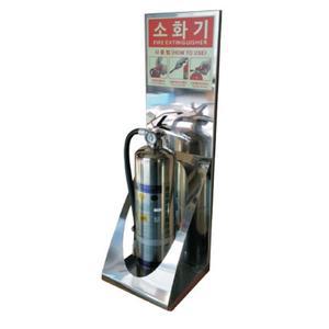 스텐 소화기 보관대 230x230x750 1.5kg 안전,품질