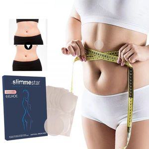 슬리밍 패치 빠른 스티커 복부 슬림 지방 연소 배꼽 스틱 체중 감소 슬림한 도구 20 개