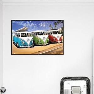 포스터액자 특대 홈인테리어 포스터 액자용 CAMPER VW Beach