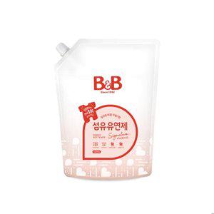 비앤비 유아 섬유유연제 자스민향 1500ml 리필형