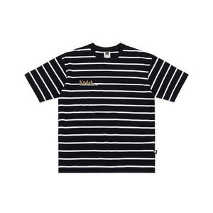 M 반팔티 XQC K3223LRS51BLK 스테레오 스트라이프 반팔티셔츠 BLACK