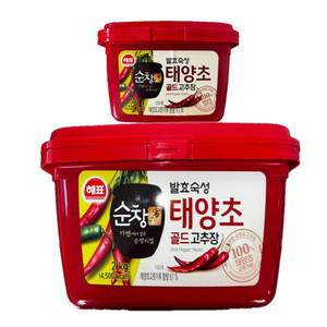해표 순창궁 태양초 골드 고추장 2kg 1개 + 500g 1개