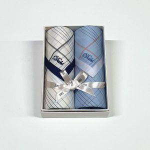 [닥스](김해점)남성 선염 손수건 2매 세트 DAKS2505