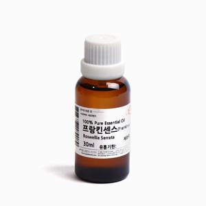 프랑킨센스 에센셜 오일 30ml 천연 비누 화장품 DIY 만들기 재료